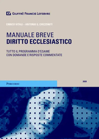 MANUALE BREVE DIRITTO ECCLESIASTICO di VITALI E. - CHIZZONITI A. G.
