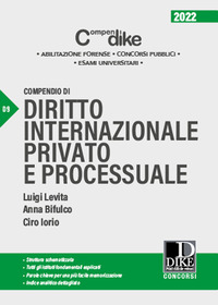 COMPENDIO DI DIRITTO INTERNAZIONALE PRIVATO E PROCESSUALE di LEVITA L. - IORIO C. - BIFULCO