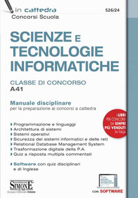SCIENZE E TECNOLOGIE INFORMATICHE - CLASSE DI CONCORSO A41