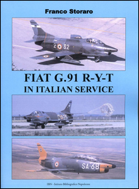 FIAT G.91 R - Y - T - PAN IN ITALIAN SERVICE