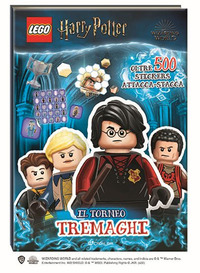 HARRY POTTER LEGO TORNEO TREMAGHI - OLTRE 500 STICKERS