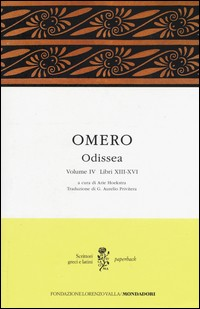ODISSEA 4 LIBRI XIII-XVI di OMERO