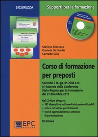 CORSO DI FORMAZIONE PER PREPOSTI di MASSERA S. - DE SANTIS D. - SILLA C.