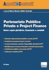 PARTENARIATO PUBBLICO PRIVATO E PROJECT FINANCE