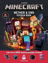 MINECRAFT - NETHER AND END STICKER BOOK
