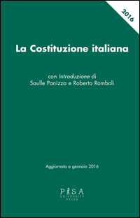 COSTITUZIONE ITALIANA - AGGIORNATA A GENNAIO 2016