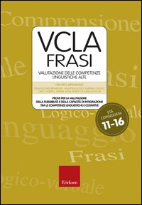 VCLA FRASI - 11 - 16 ANNI -VALUTAZIONE DELLE COMPETENZE LINGUISTICHE ALTE