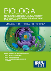 HOEPLITEST BIOLOGIA - MANUALE DI TEORIA ED ESERCIZI