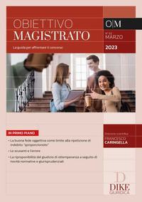 OBIETTIVO MAGISTRATO MARZO 2023