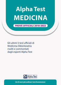 ALPHATEST MEDICINA PROVE UFFICIALI 2018-2022