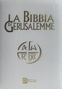 BIBBIA DI GERUSALEMME - COPERTINA SPESSORATA BIANCA