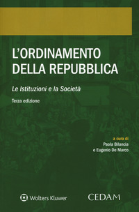 ORDINAMENTO DELLA REPUBBLICA - LE ISTITUZIONI E LA SOCIETA\'