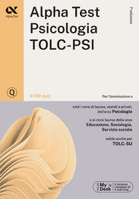 ALPHATEST PSICOLOGIA TOLC PSI - 4100 QUIZ