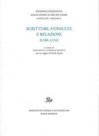 SCRITTURE, CONSULTE E RELAZIONI (1766-1770)