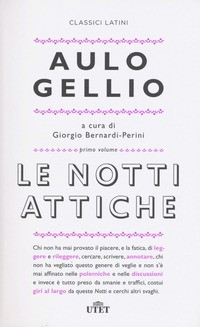 NOTTI ATTICHE 1/2 - TESTO A FRONTE di GELLIO AULO