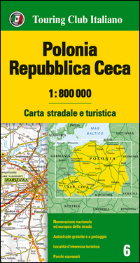 POLONIA REPUBBLICA CECA 1:800.000