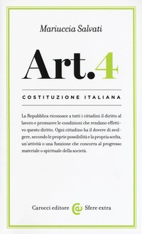 ART 4 - COSTITUZIONE ITALIANA di SALVATI MARIUCCIA