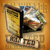 TEX WILLER WANTED BOX REWARD $ 500