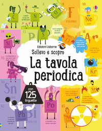 SOLLEVO E SCOPRO LA TAVOLA PERIODICA - CON 125 LINGUETTE