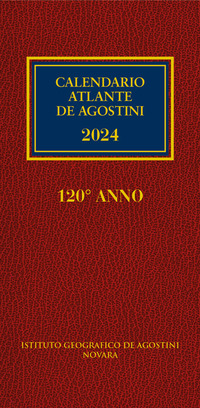 CALENDARIO ATLANTE DE AGOSTINI 2024