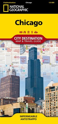 CHICAGO - CITY DESTINATION MAP AND TRAVEL GUIDE