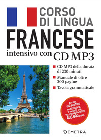 CORSO DI LINGUA FRANCESE INTENSIVO CON CD MP3