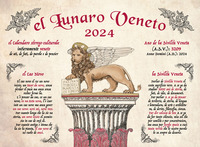 CALENDARIO 2024 EL LUNARO VENETO 2024 - INTERAMENTE IN LINGUA VENETA