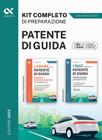 PATENTE DI GUIDA - KIT COMPLETO DI PREPARAZIONE MANUALE + ESERCIZIARIO