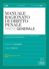 MANUALE RAGIONATO DI DIRITTO PENALE - PARTE GENERALE CON AGGIORNAMENTO ONLINE