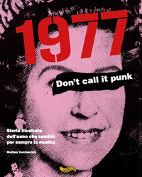 1977 DON\'T CALL IT PUNK - STORIA ILLUSTRATA DELL\'ANNO CHE CAMBIO\' PER SEMPRE LA MUSICA