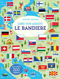 BANDIERE - LIBRO CON ADESIVI