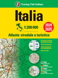 ITALIA ATLANTE STRADALE E TURISTICO 1:200.000 2024 - 2025 COFANETTO