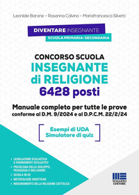 CONCORSO SCUOLA INSEGNANTE DI RELIGIONE 6428 POSTI - MANUALE COMPLETO PER TUTTE LE PROVE