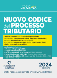 NUOVO CODICE DEL PROCESSO TRIBUTARIO 2024