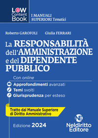 RESPONSABILITA\' DELL\'AMMINISTRAZIONE E DEL DIPENDENTE PUBBLICO 2024