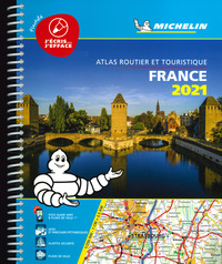 ATLAS ROUTIER ET TOURISTIQUE FRANCE 2021