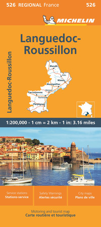 LANGUEDOC-ROUSSILLON 1:200.000