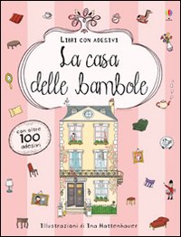 Casa delle bambole - libri con adesivi 