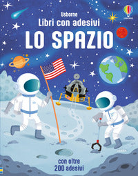 Libri con adesivi lo spazio 