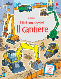 Cantiere - libri con adesivi 