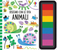 Animali - disegno con le dita 