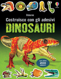 Dinosauri - costruisco con gli adesivi 