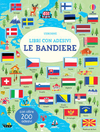 Bandiere - libro con adesivi 
