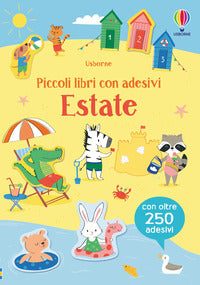 Estate - piccoli libri con adesivi 