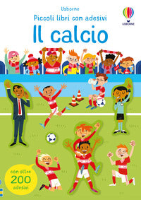 Calcio - picco libro con adesivi 