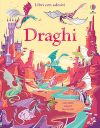 Draghi - libri con adesivi 
