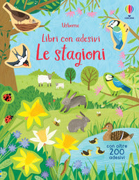 Stagioni - libri con adesivi 