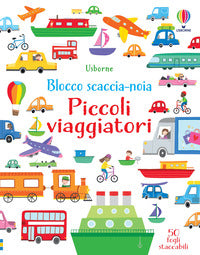 Piccoli viaggiatori - blocco scaccia noia 