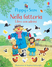 Nella fattoria libro con adesivi 