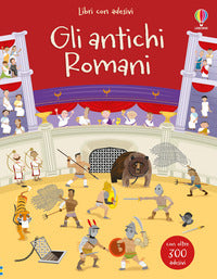 Antichi romani - libri con adesivi 